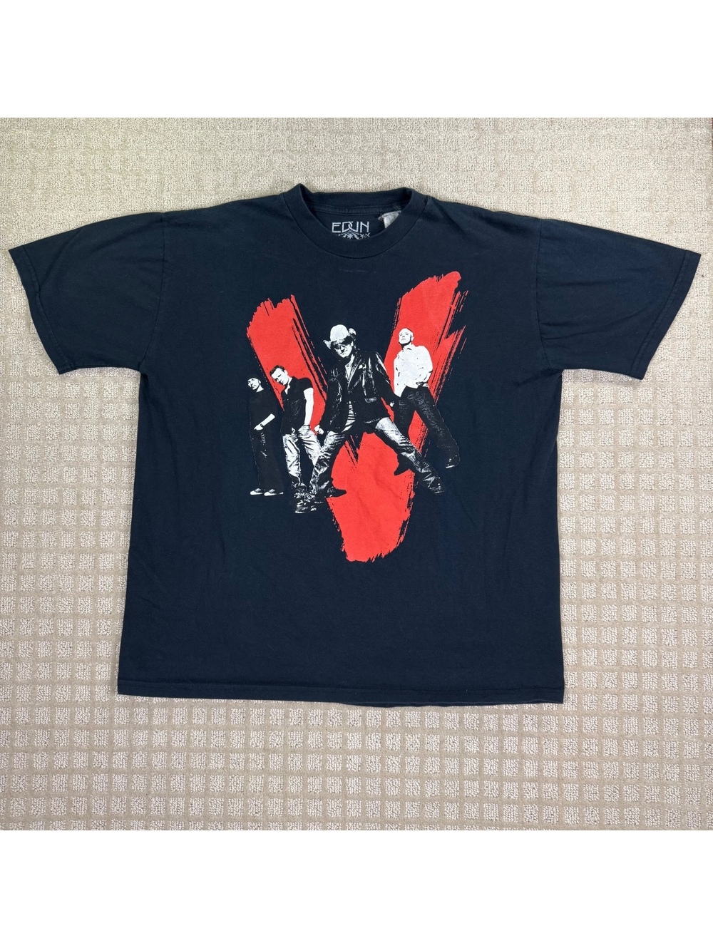 Edun Live Vertigo 05 Graphic T-Shirt Black Xl
